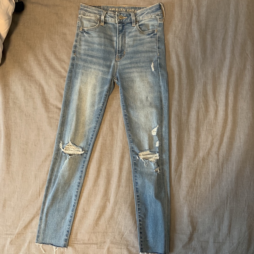 AE Super Hi Rise Jeggings - Picture 2 of 3